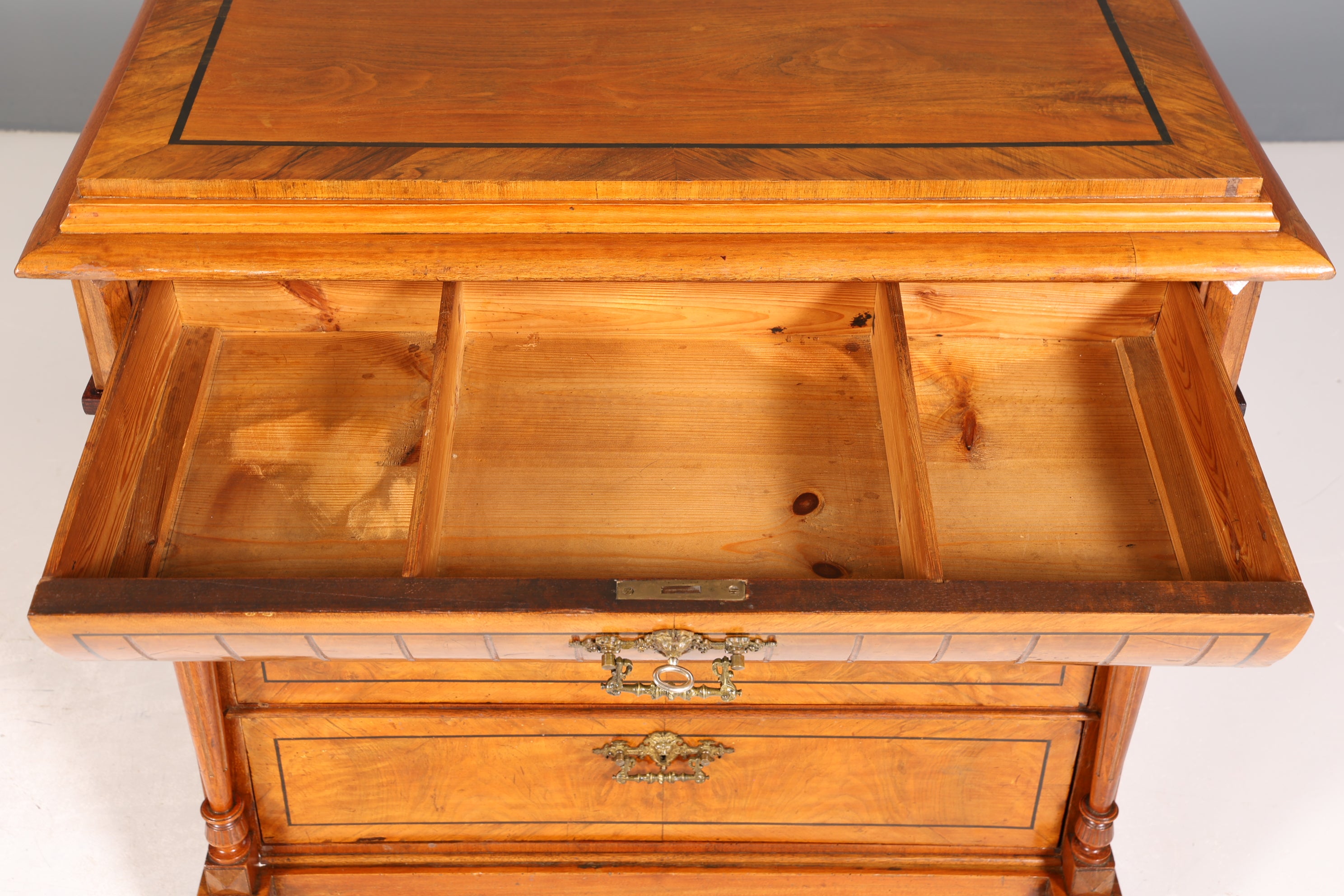 Wunderschöne Gründerzeit Kommode Jugendstil Antik Sideboard Schubladenkommode