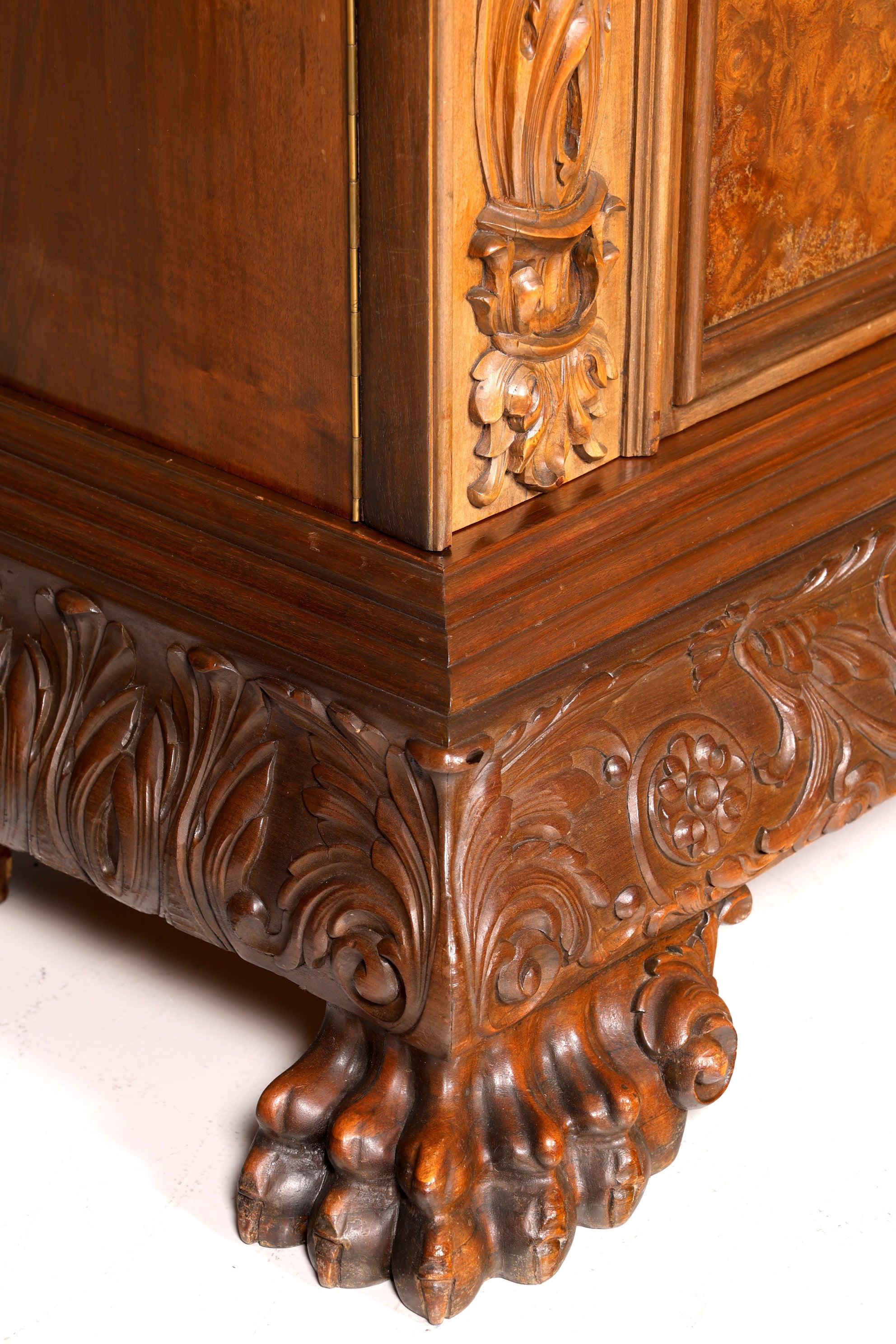 Bibliothèque néo-renaissance XXL onirique, vitrine ancienne, bureau de gentleman, buffet Gründerzeit, armoire, étagère, bureau