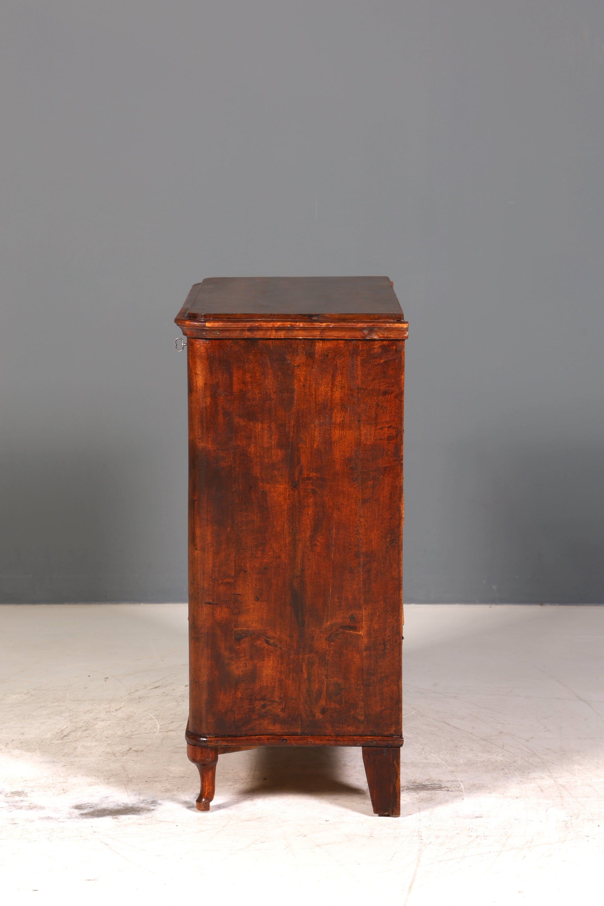 Stilvolle Louis Philippe Kommode Nussbaum Gründerzeit Schubladenkommode um 1890