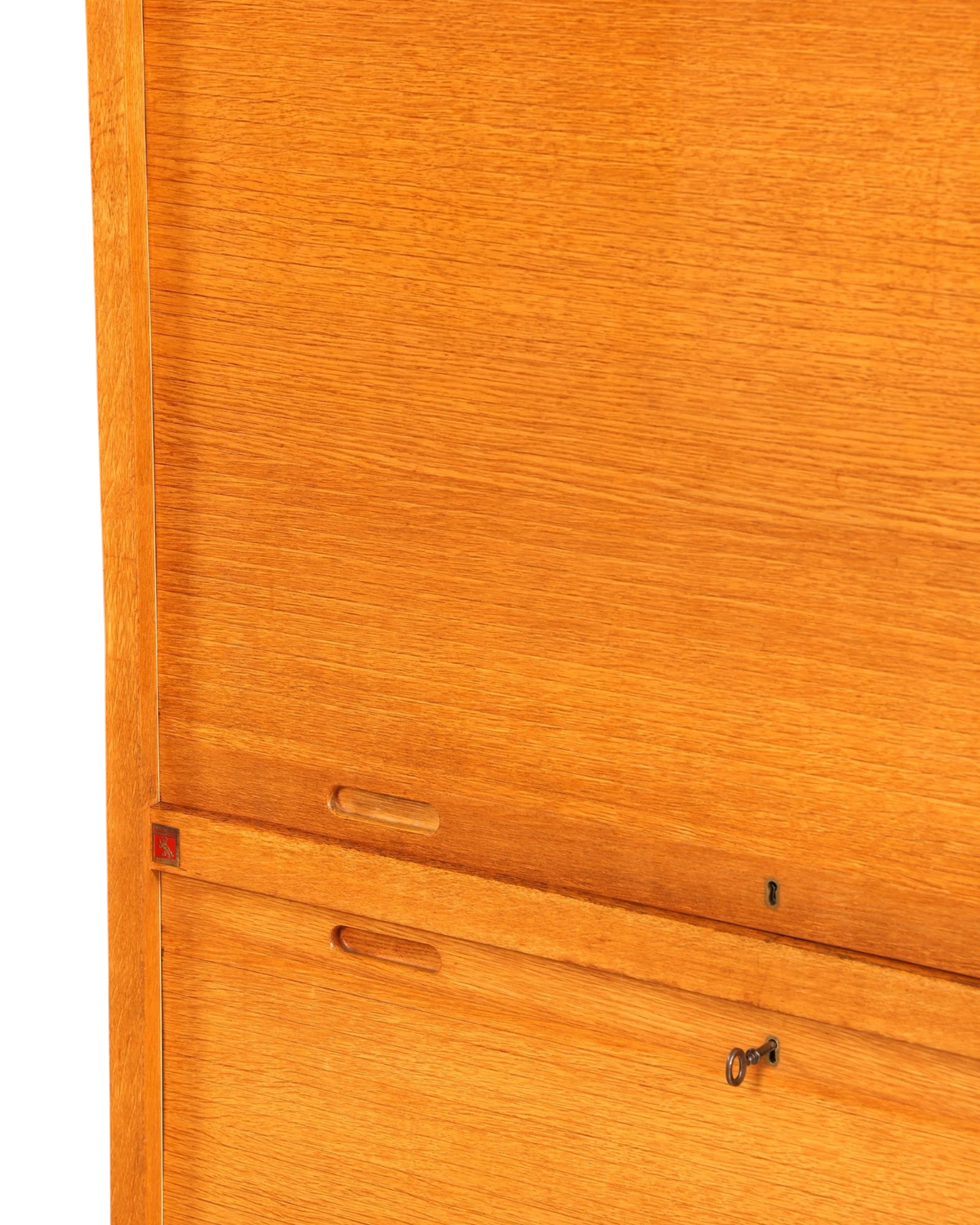 Stilvoller Mid Century Rollladenschrank Bauhaus Apothekerschrank Art Deco Büro Aktenschrank