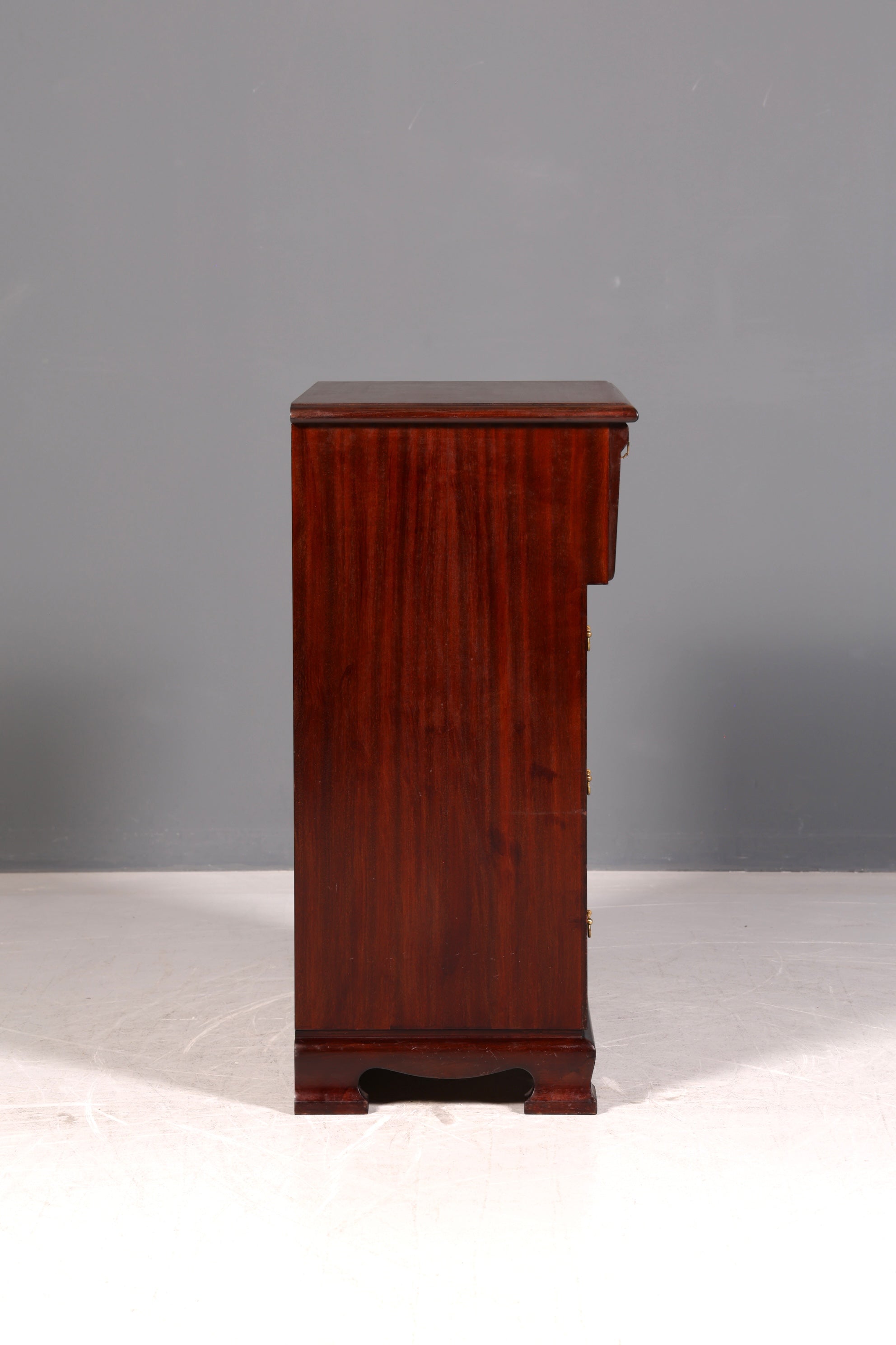 Edle Englische Kommode Mahagoni Schubladenkommode 60s Sideboard Wäschekommode Vintage