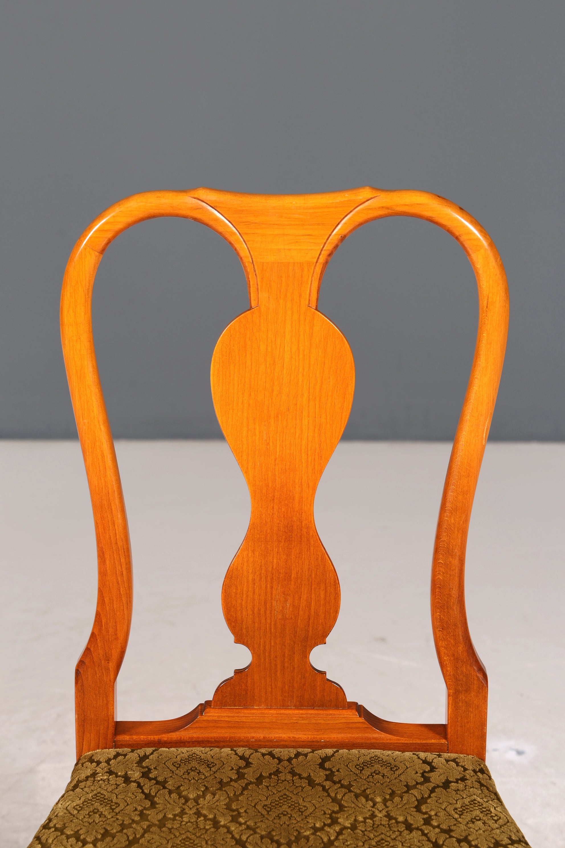 4x Wunderschöne Chippendale Stühle Barock Stil Stuhlset Polsterstuhl Set Küchenstühle Esszimmer Stühle