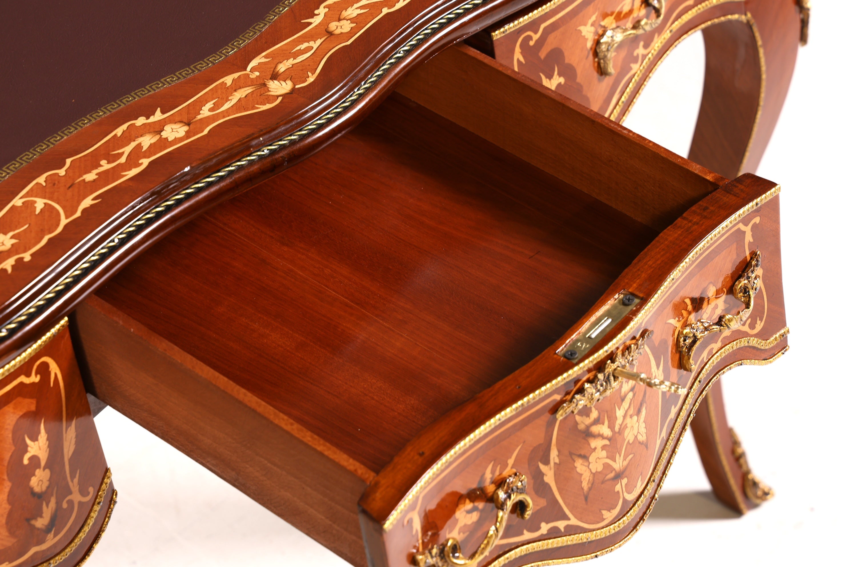 Traumhafter Louis XV Stil Schreibtisch French Desk Antik Stil Bürotisch