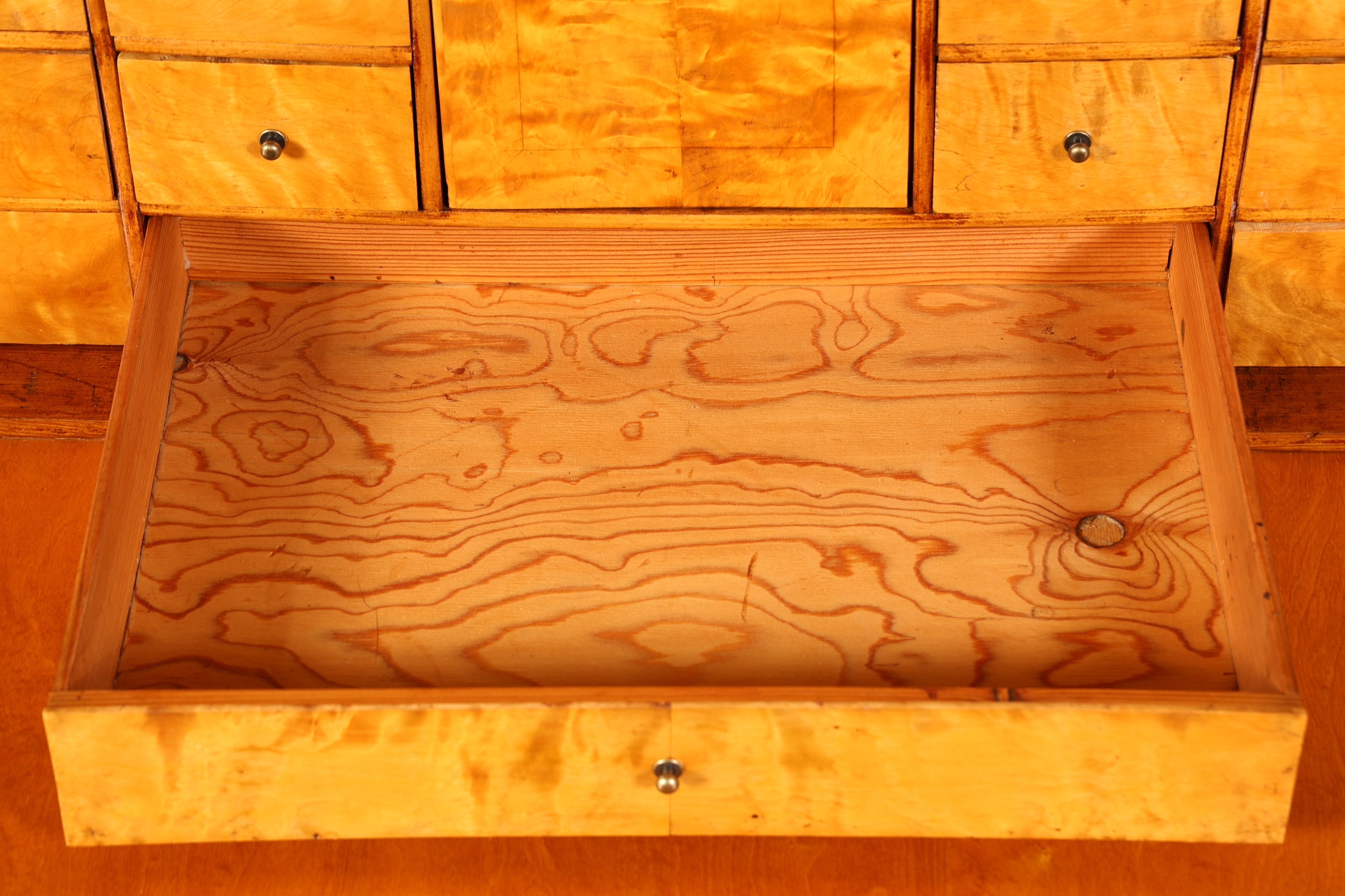 Wunderschöner Original Biedermeier Sekretär um 1860 Kommode Antik Bürokommode