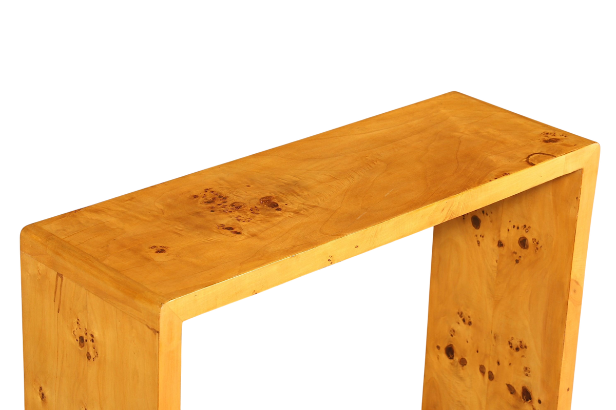 Schlichte Art Deco Stil Wandkonsole Flur Ablagetisch TV Tisch