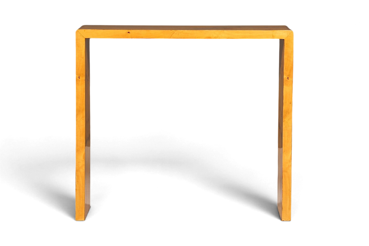 Schlichte Art Deco Stil Wandkonsole Flur Ablagetisch TV Tisch