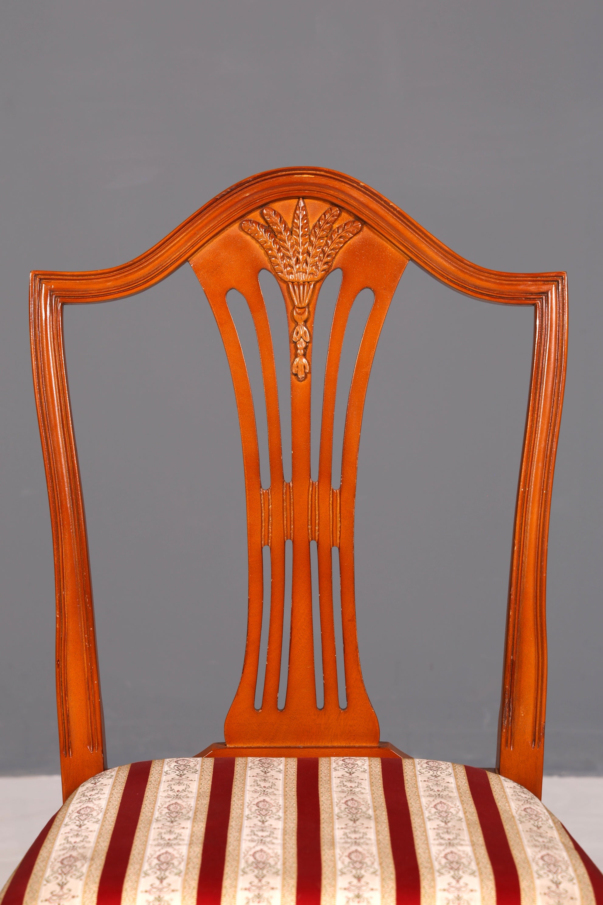 Edler Englischer Stuhl im Hepplewithe Stil Englisch Stuhl Dining Chair Küchenstuhl Sekretär Stuhl