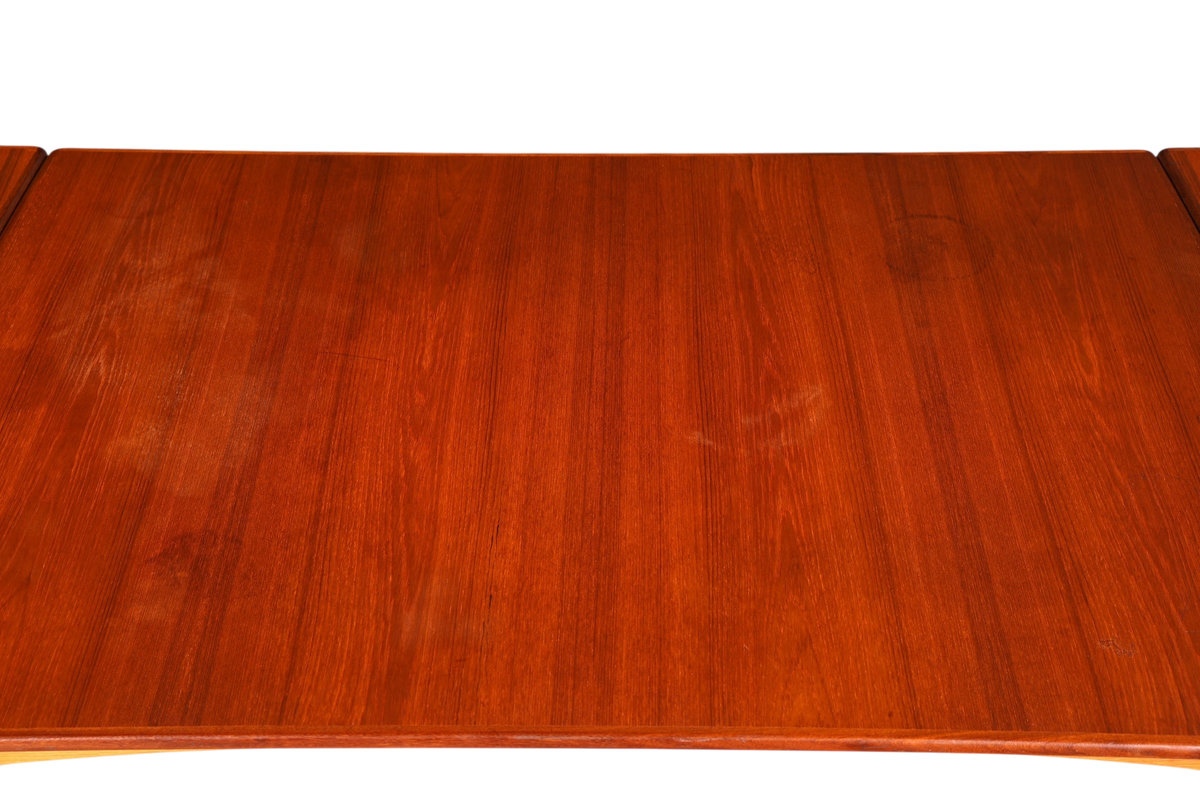 Traumhafter Mid Century Esstisch ausziehbarer Danish Design echt Holz Küchentisch Esszimmer Tisch