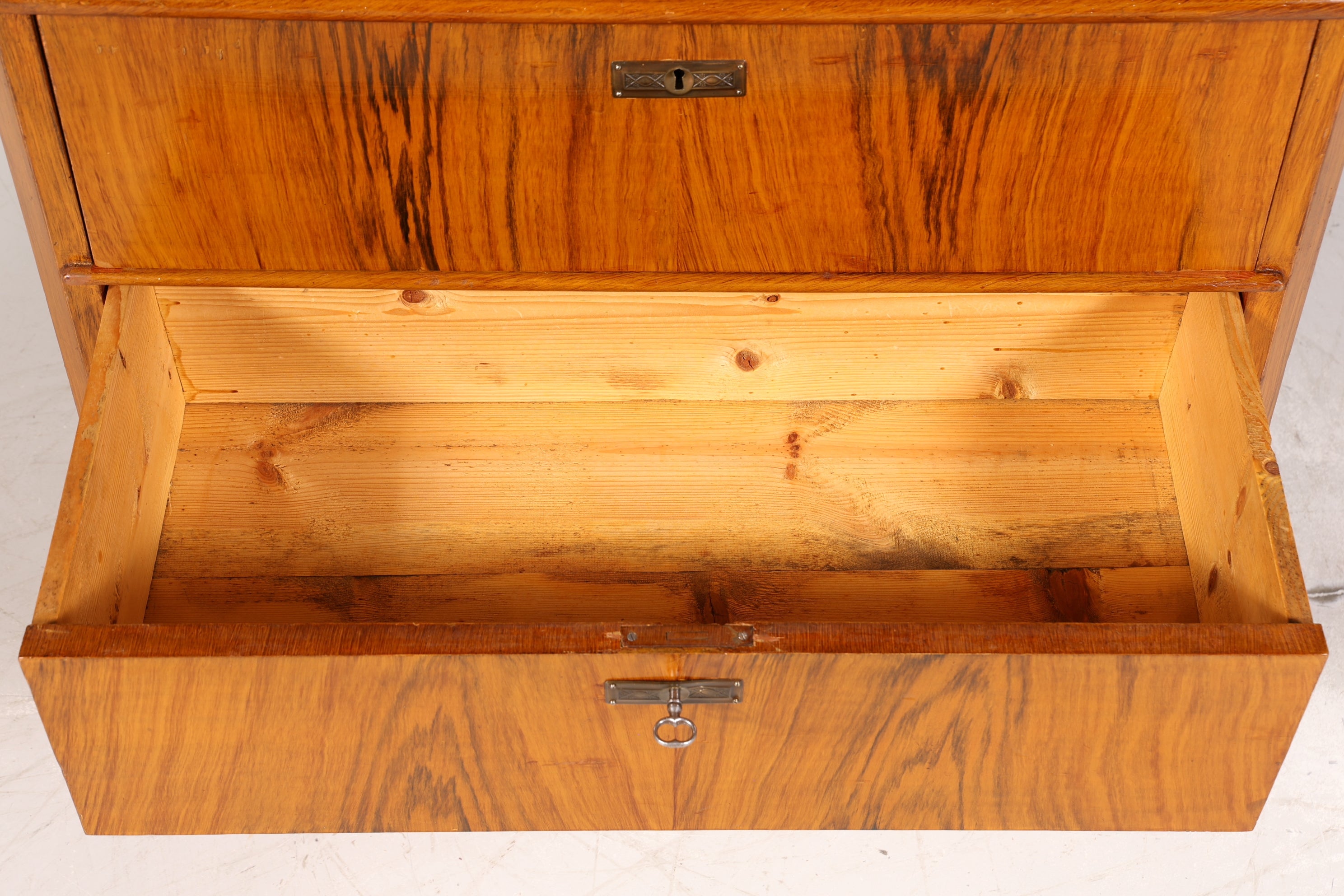 Wunderschöner Louis Philippe Sekretär Vertiko Gründerzeit Kommode Schubladenkommode