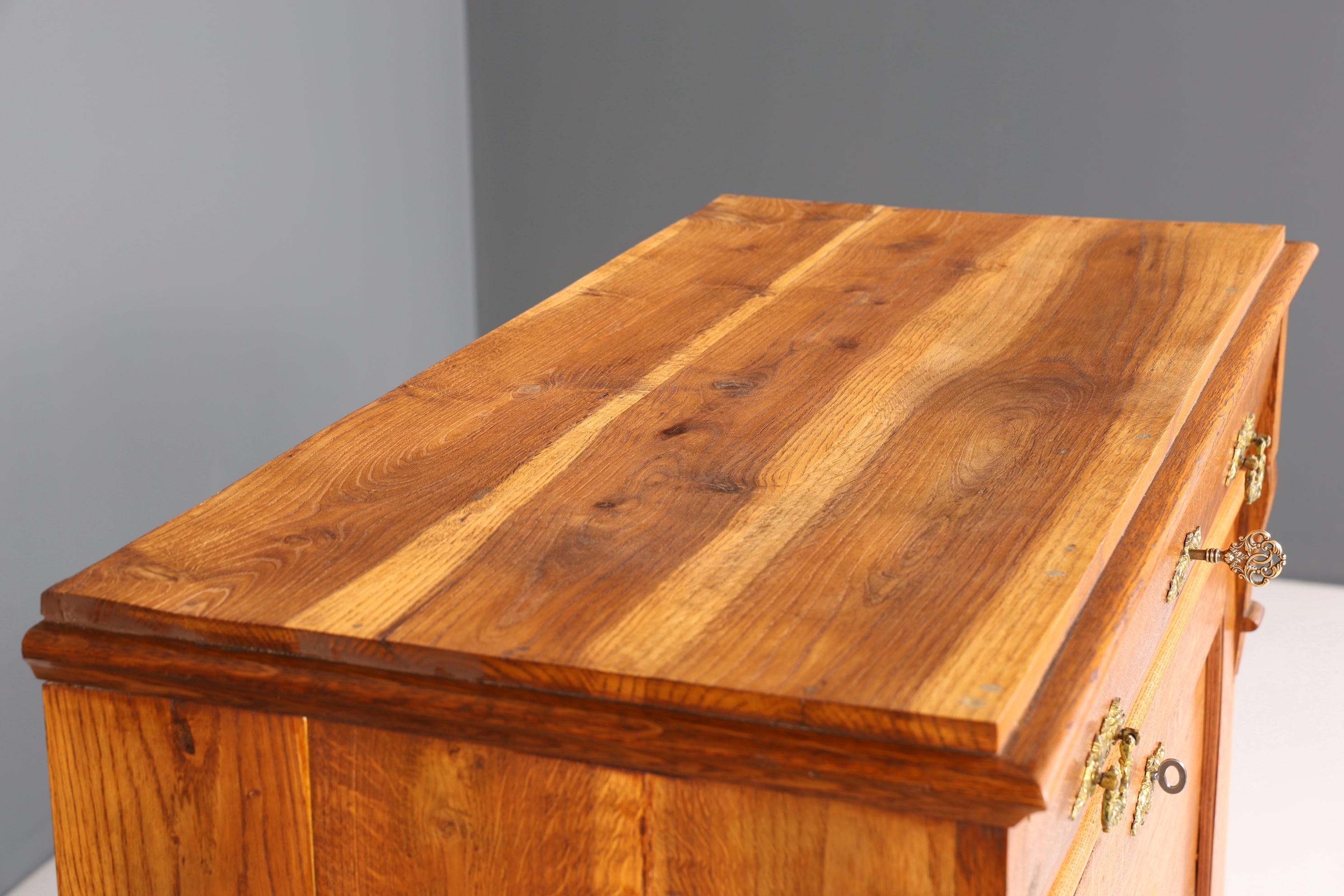 Edler Louis Philippe Sekretär um 1880 Gründerzeit Antik Schrank Chiffoniere Highboard