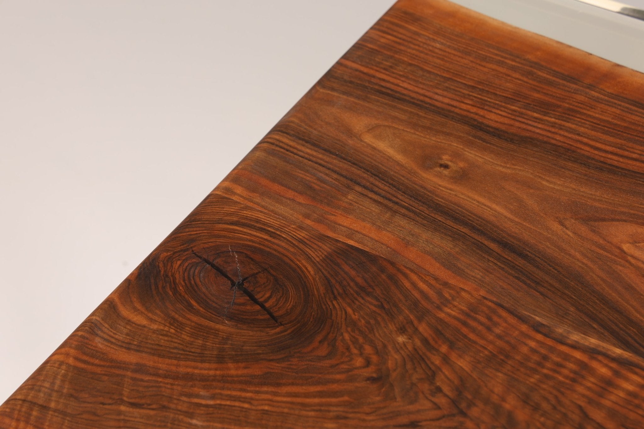 Edler Epoxidharz Tisch 220-90 cm Epoxy Nussbaum massiv Holz Esszimmer Tisch