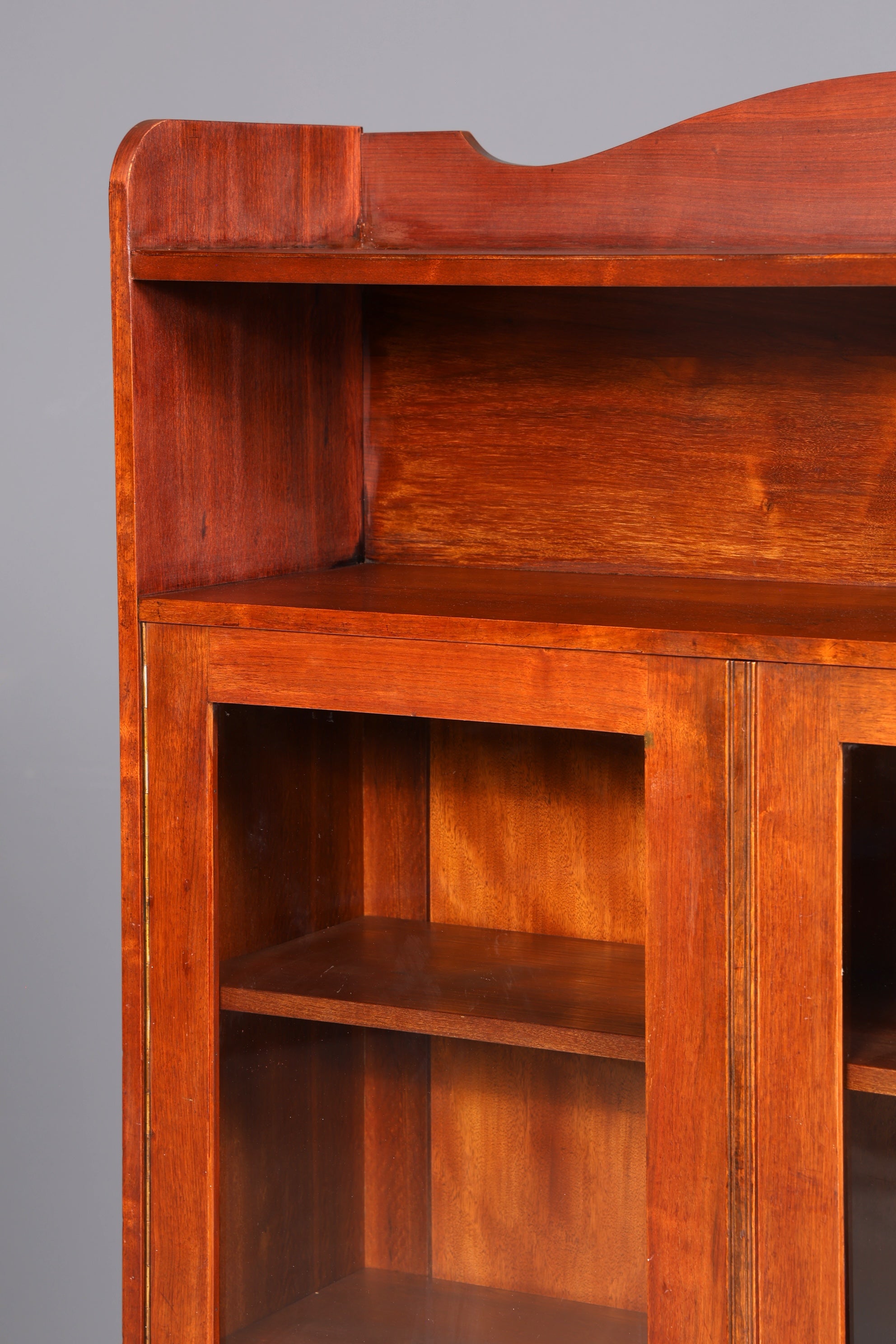 Traumhafte Jugendstil Vitrine Eiche Bücherschrank Antik Schrank Geschirrschrank Glasvitrine um 1900 Vintage