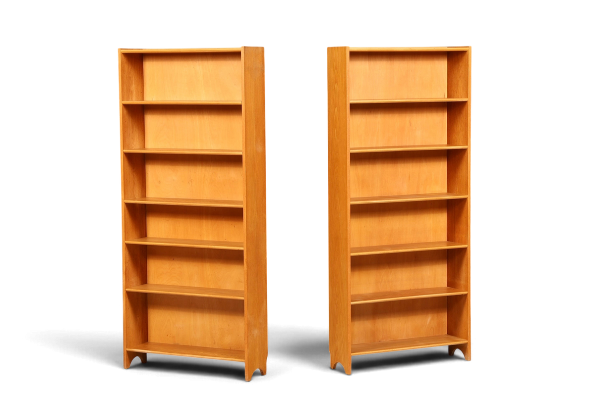 Schlichtes Mid Century Regal Vintage Bücherregal Schrank Buchablage 60s Bookshelf