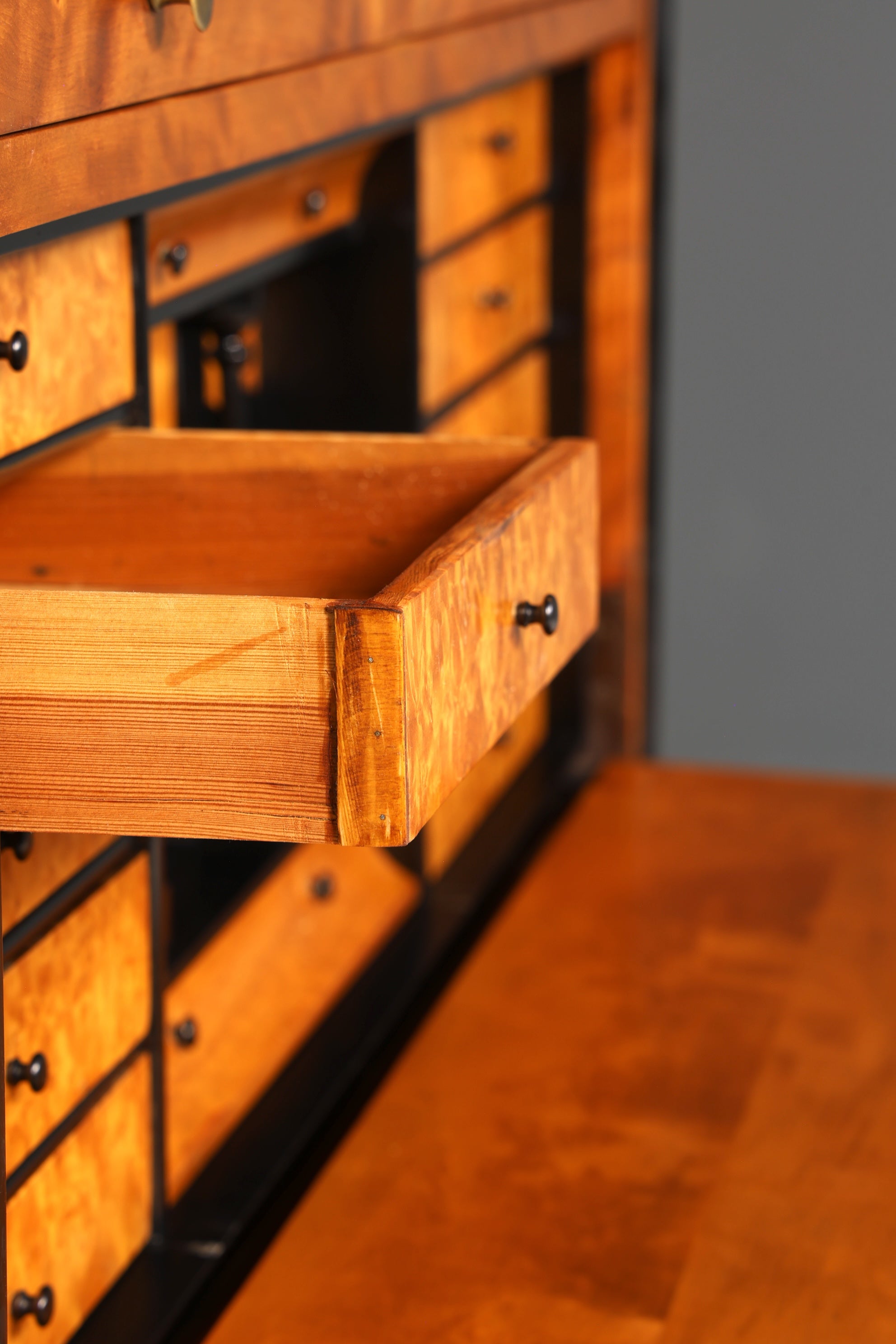 Magnifique secrétaire Biedermeier d&