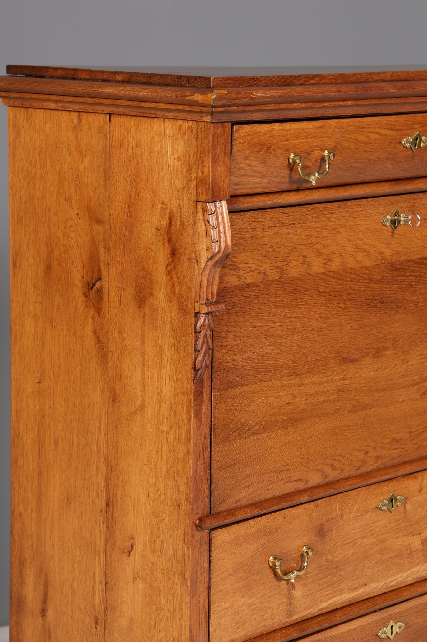 Wunderschöner Louis Philippe Sekretär um 1880 Gründerzeit Antik Schrank Chiffoniere Highboard