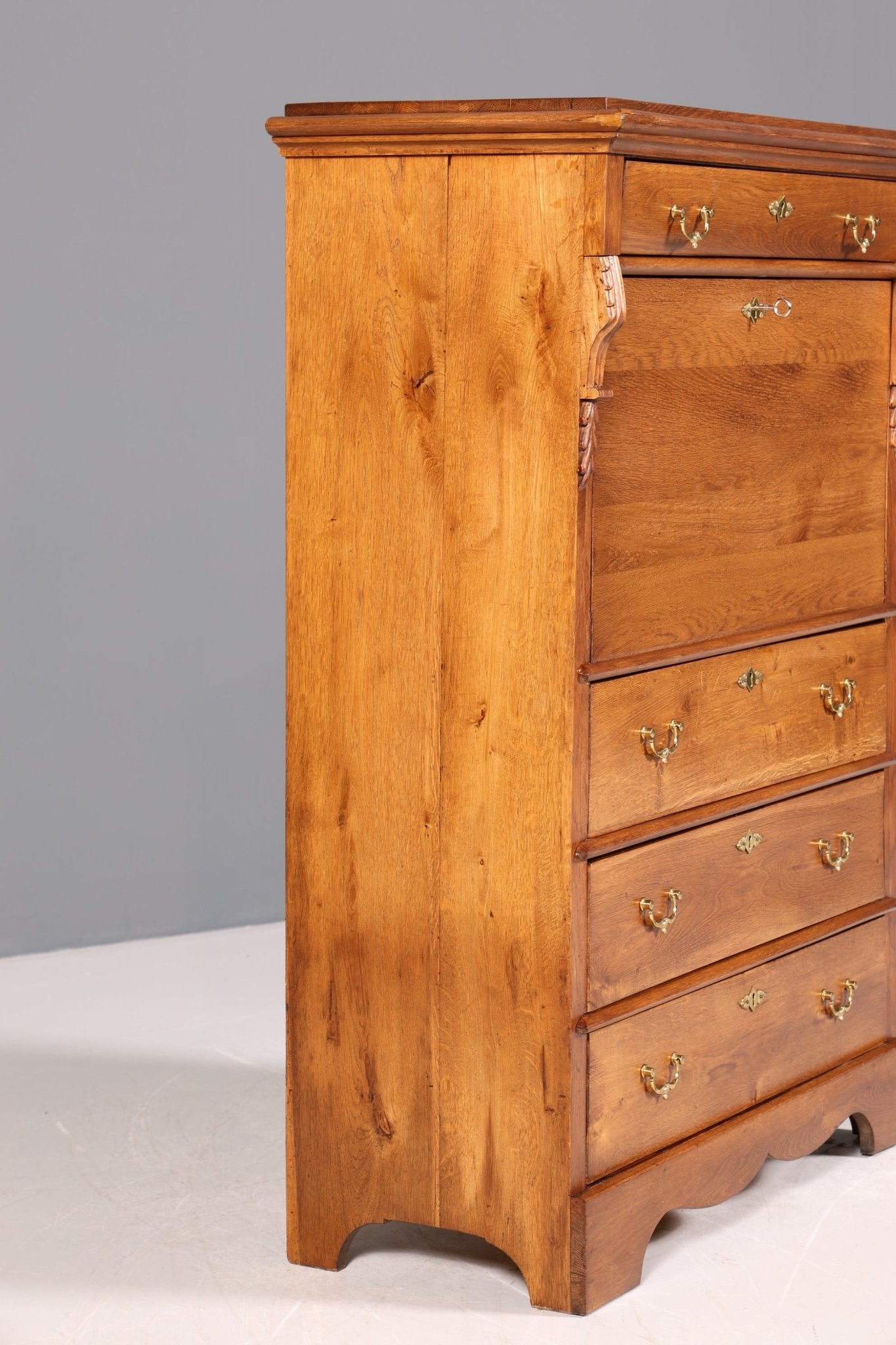 Wunderschöner Louis Philippe Sekretär um 1880 Gründerzeit Antik Schrank Chiffoniere Highboard