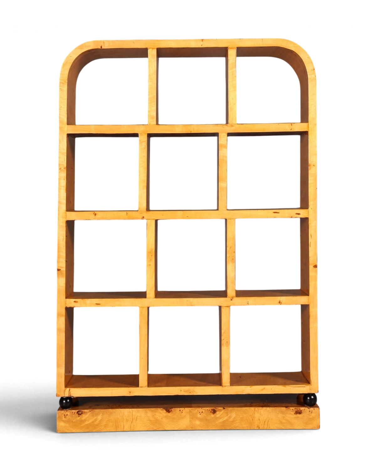 Edles Art Deco Stil XXL Bücherregal Birke Luxus Möbel Kult Schrankregal