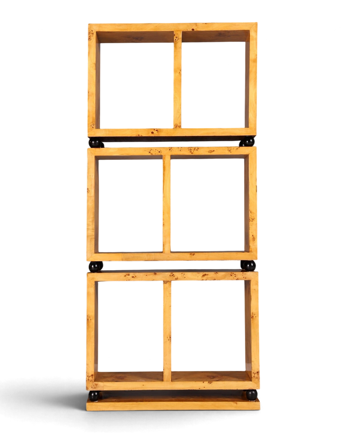 Wunderschönes Art Deco Design Bücherregal Birke Luxus Regal Bookshelf