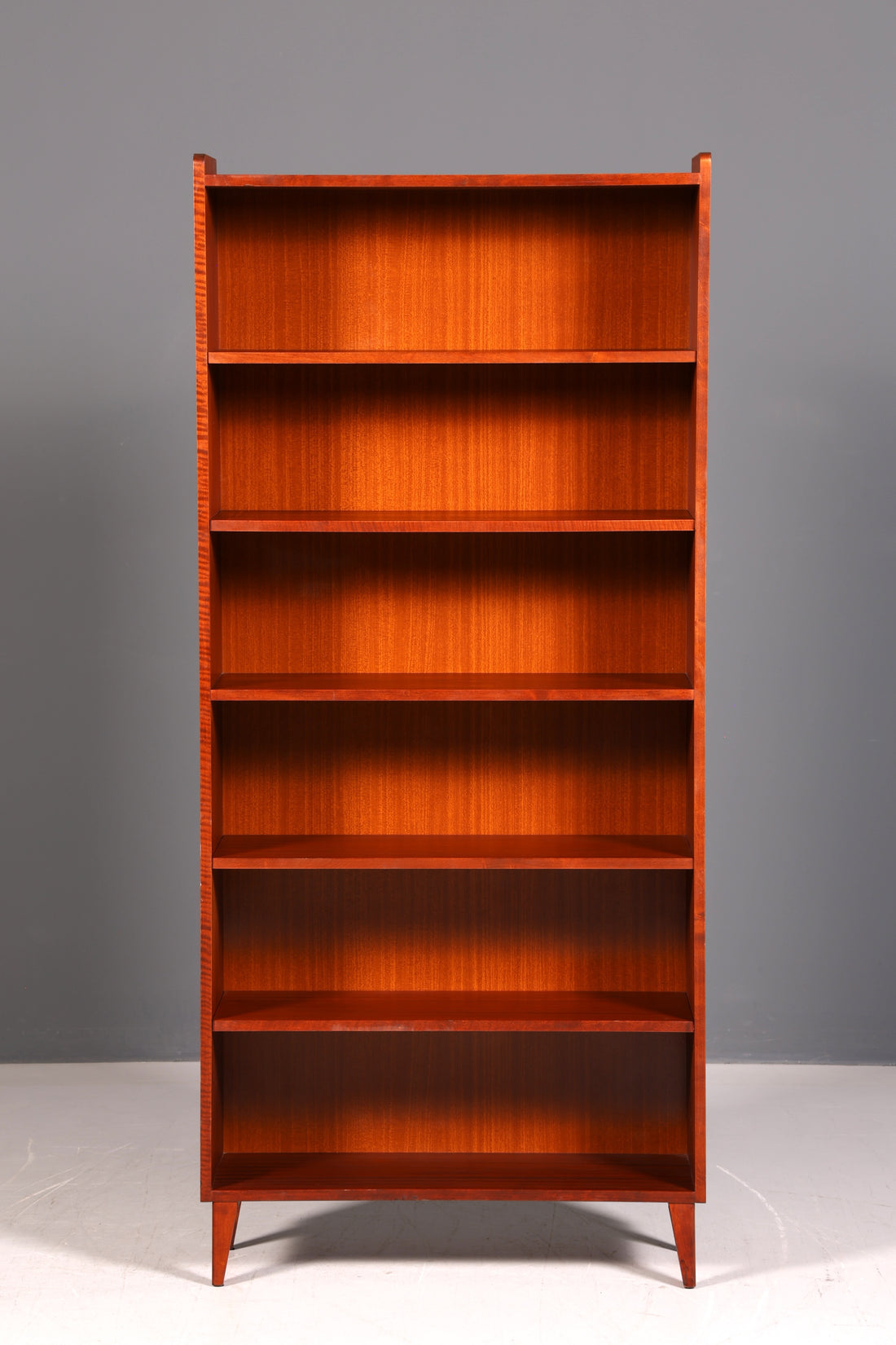 Étagère simple Mid Century, bibliothèque vintage, armoire, rangement pour livres, classique du design des années 60