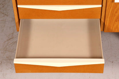 Wunderschöner Hellerau Schrank Modell 427 Mid Century Sekretär Vintage Schreibschrank Design Retro Highboard Esche