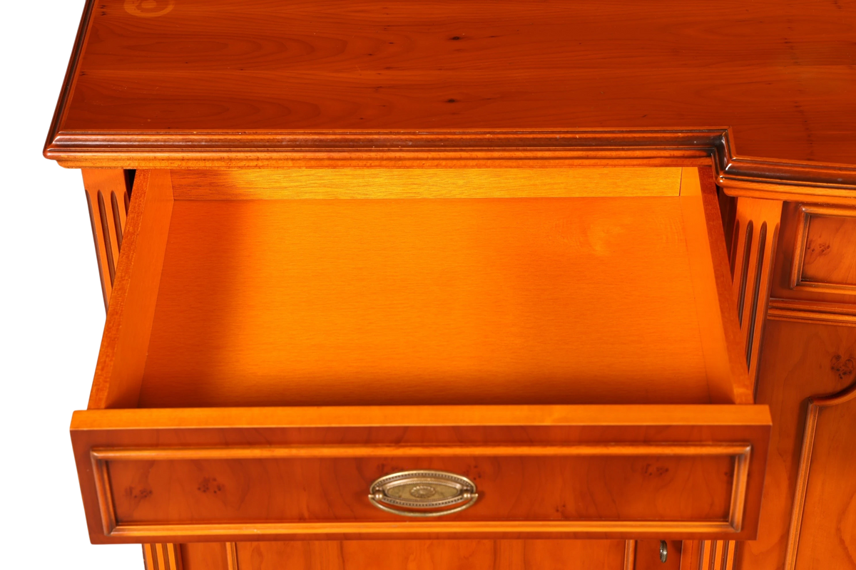 G214 Finish cm Wunderschönes Englisches Sideboard Eibe Schrank Antik Stil Buffetschrank Kommode (Kopie)