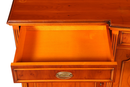 G214 Finish cm Wunderschönes Englisches Sideboard Eibe Schrank Antik Stil Buffetschrank Kommode (Kopie)