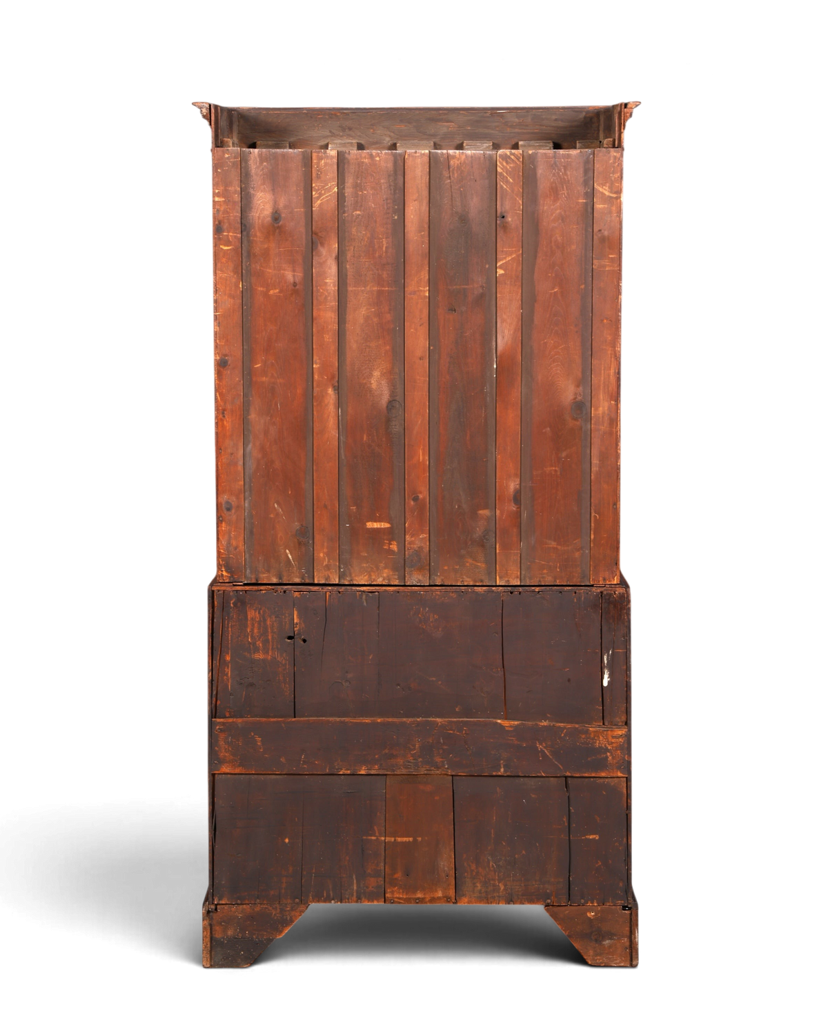 G785 Finish Wunderschöne Englische Vitrine Bibliothek Sekretär echt Holz Antik Schrank Regal (Kopie)