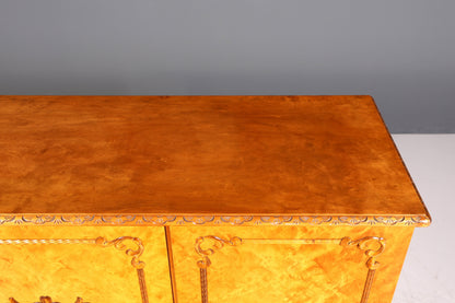 Élégant meuble de style Chippendale, style baroque, vertiko, haut-meuble, antiquité des années 1950/60, commode, classeur, armoire à linge