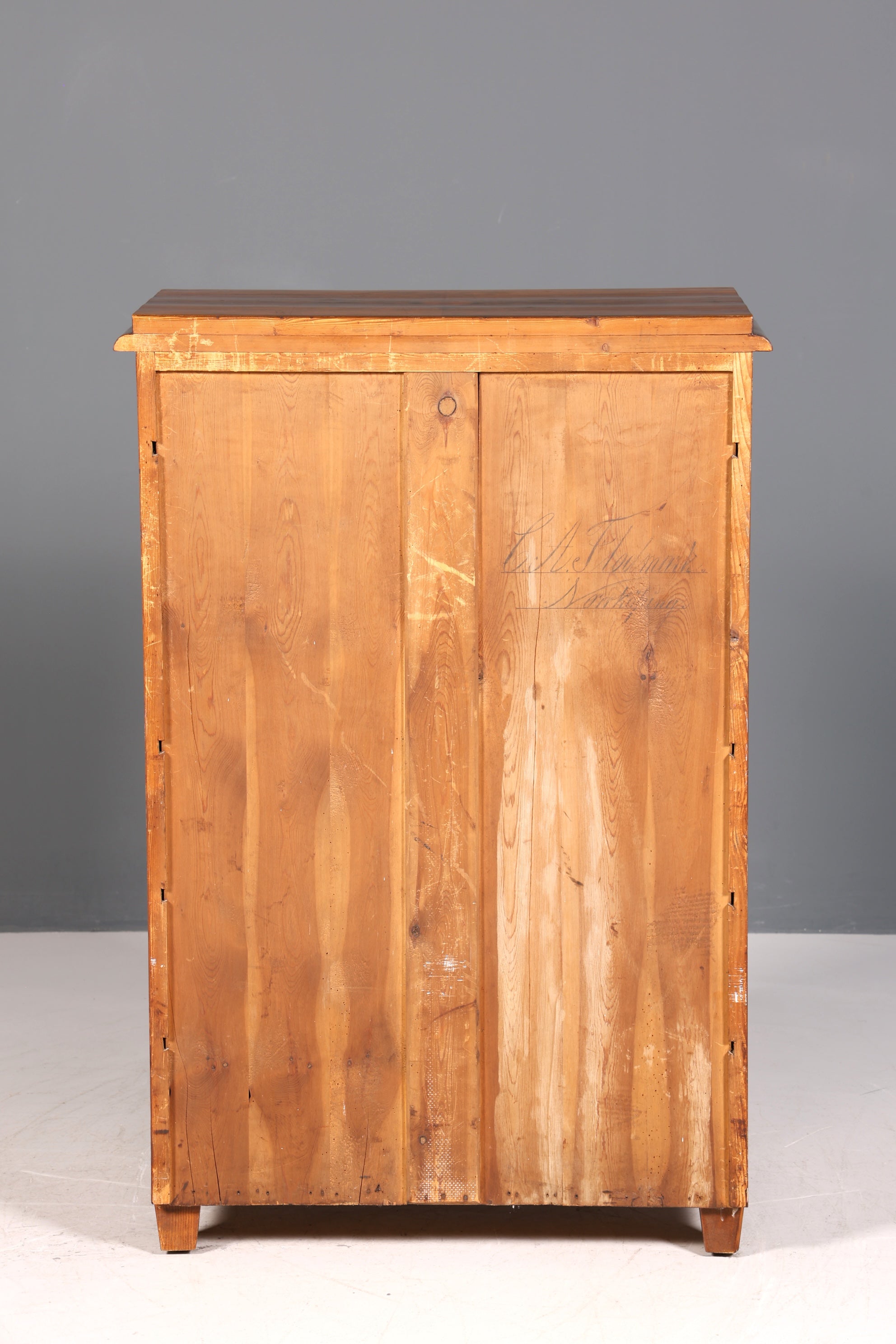 Beau secrétaire Gründerzeit, commode Art Nouveau, meuble ancien