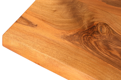 Wunderschöner Nussbaum Tisch 260cm-97cm Esszimmer Tisch Baumkanten Platte massiv Holz Küchentisch