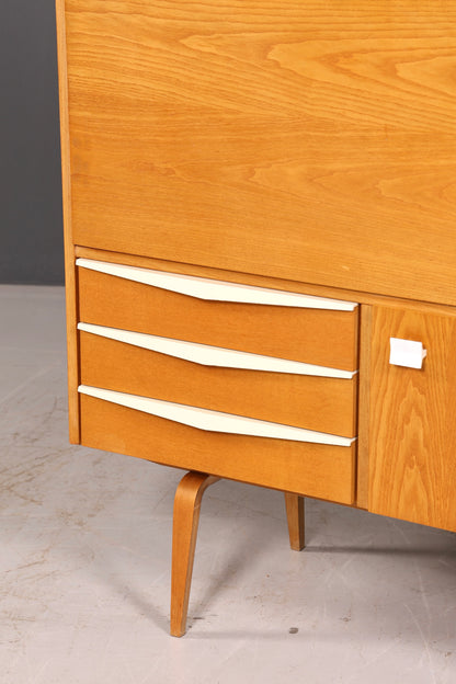 Wunderschöner Hellerau Schrank Modell 427 Mid Century Sekretär Vintage Schreibschrank Design Retro Highboard Esche