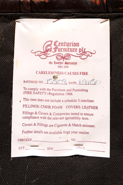 Wunderschöne Original Chesterfield Centurion 2-Sitzer Couch Echt Leder Sofa Englisch UK Antik Vintage