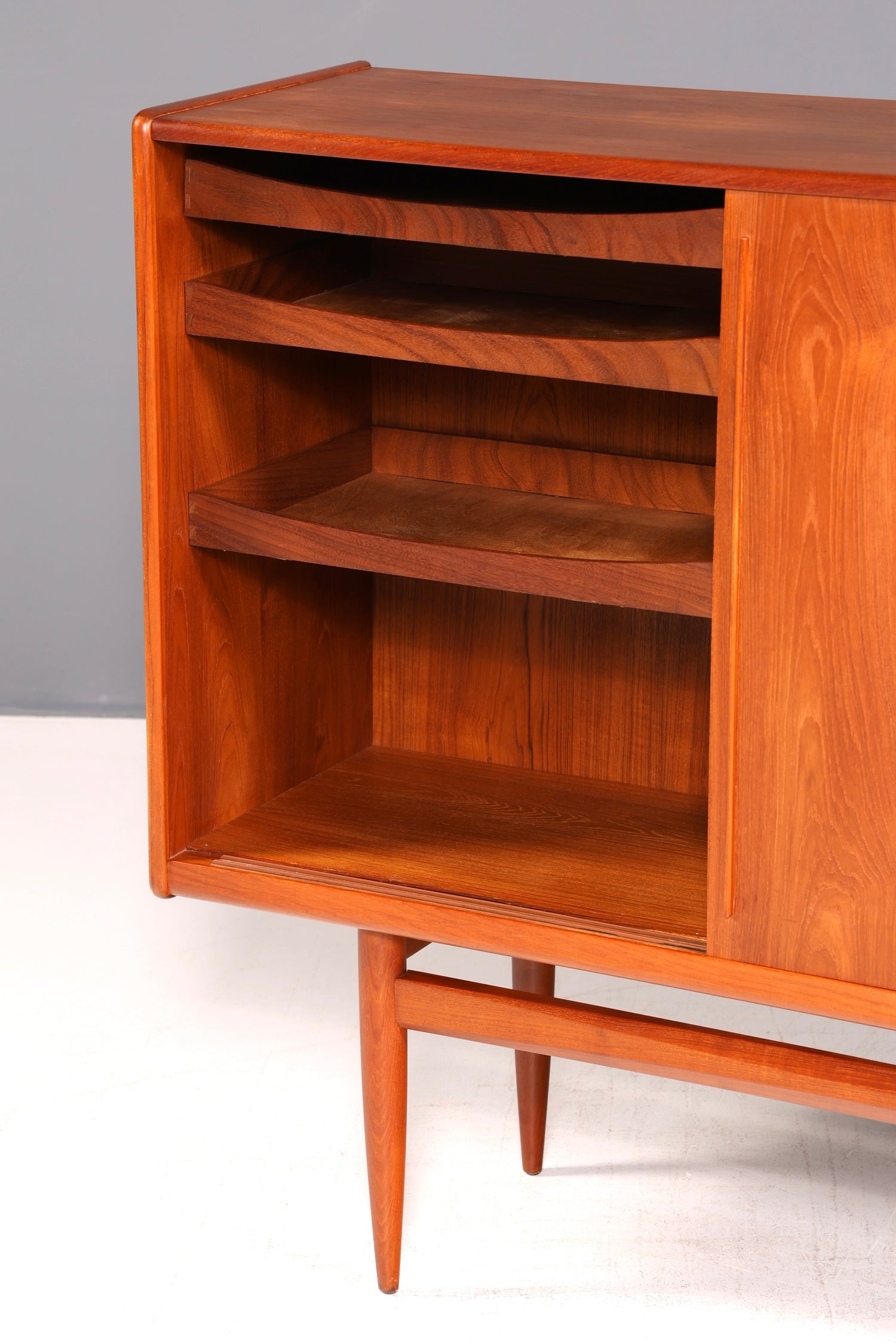 Traumhaftes Original Holger Christensen Møbelmagasiner Sideboard Teak Danish Design Kopenhagen