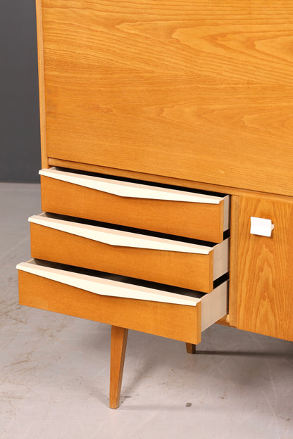 Wunderschöner Hellerau Schrank Modell 427 Mid Century Sekretär Vintage Schreibschrank Design Retro Highboard Esche