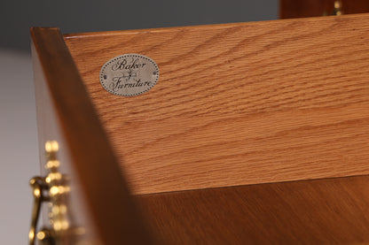 Wunderschöne Original Baker Furniture Chippendale Englisch Kommode Mahagoni Echt Holz USA Möbel Sideboard Anrichte Antik Stil