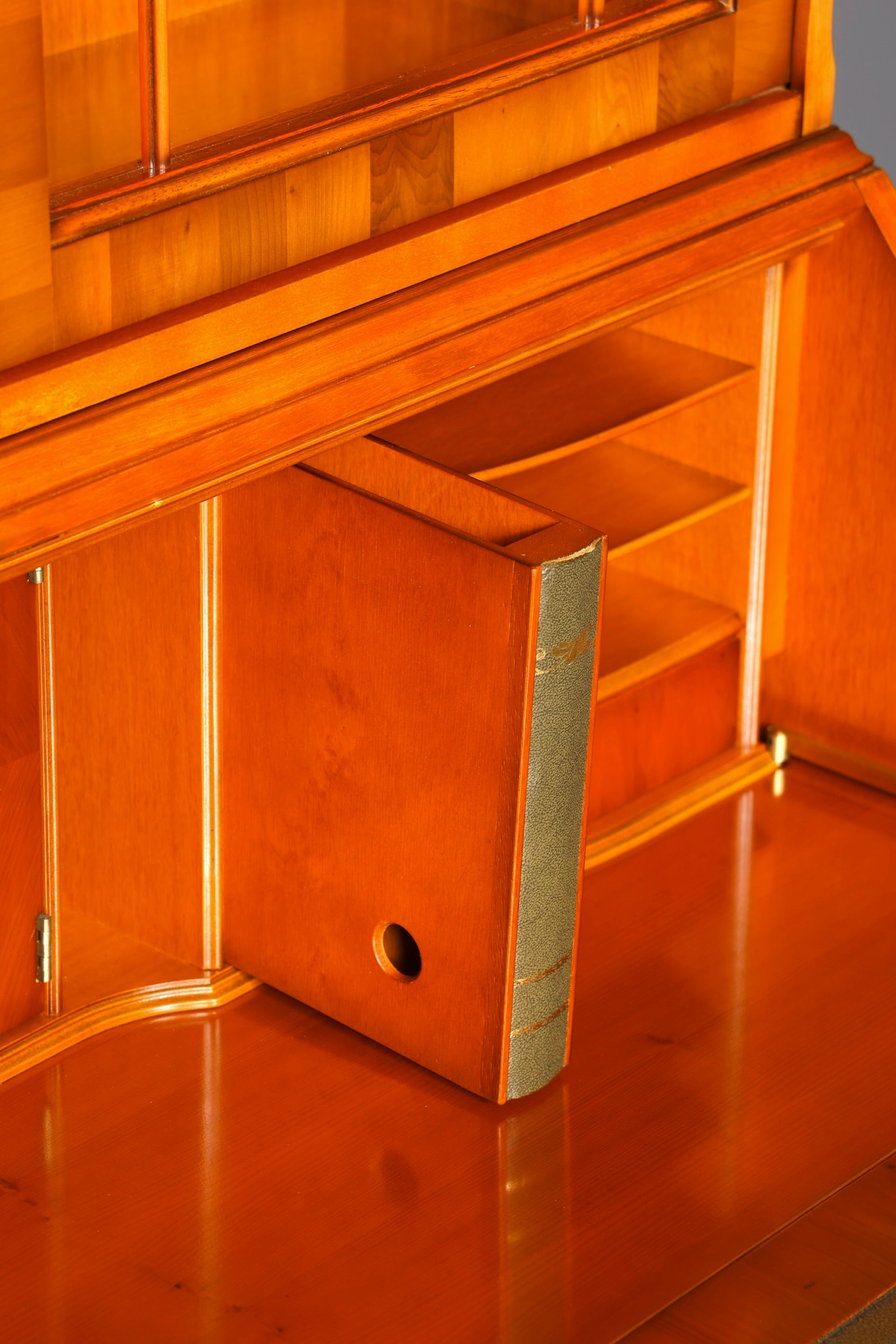 Secrétaire anglais élégant, bureau Heldense d&