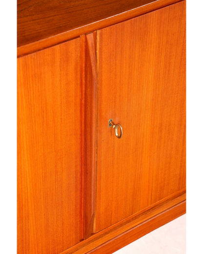 Beeindruckendes Original Heinrich Althoff Sideboard Teak Holz TV Kommode Vintage Schrank 60s