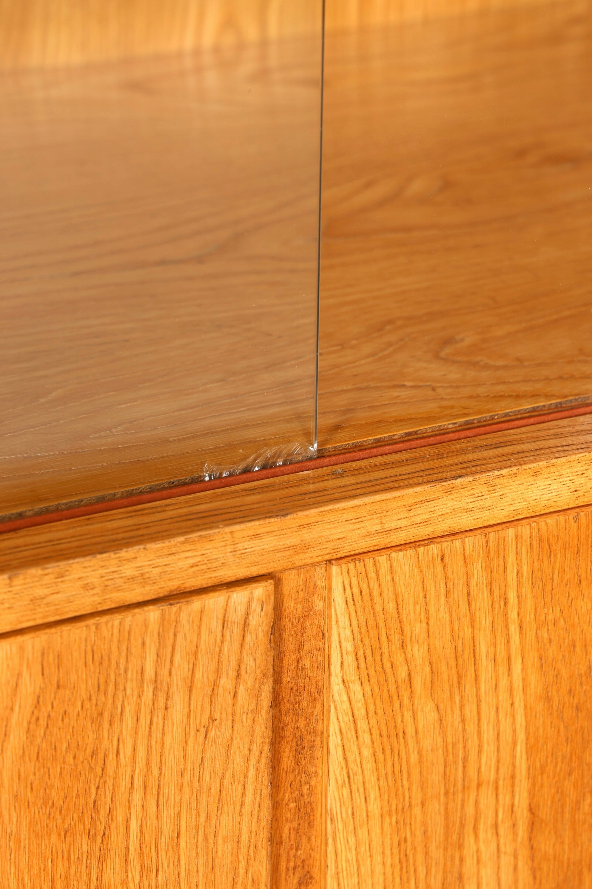 F891 Finish cm Traumhafter Mid Century Highboard Retro Vitrine 60er Jahre Schrank Kommode