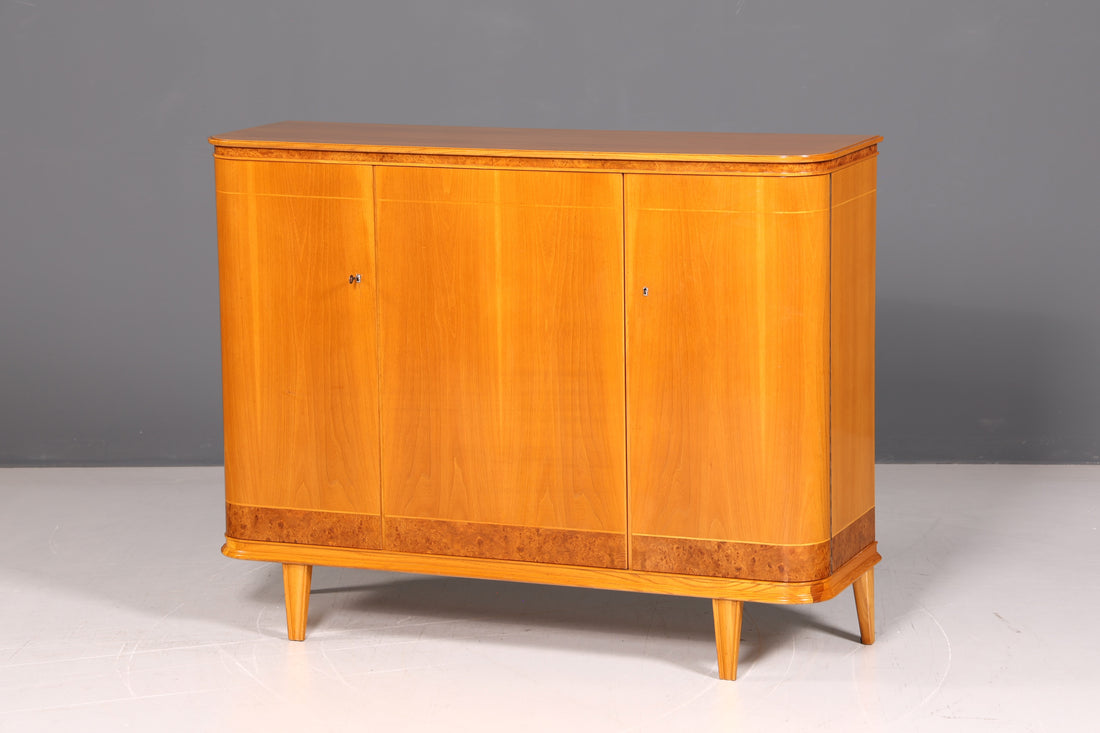 Magnifique highboard Mid Century, meuble rétro des années 60, commode vintage, classique du design, bois