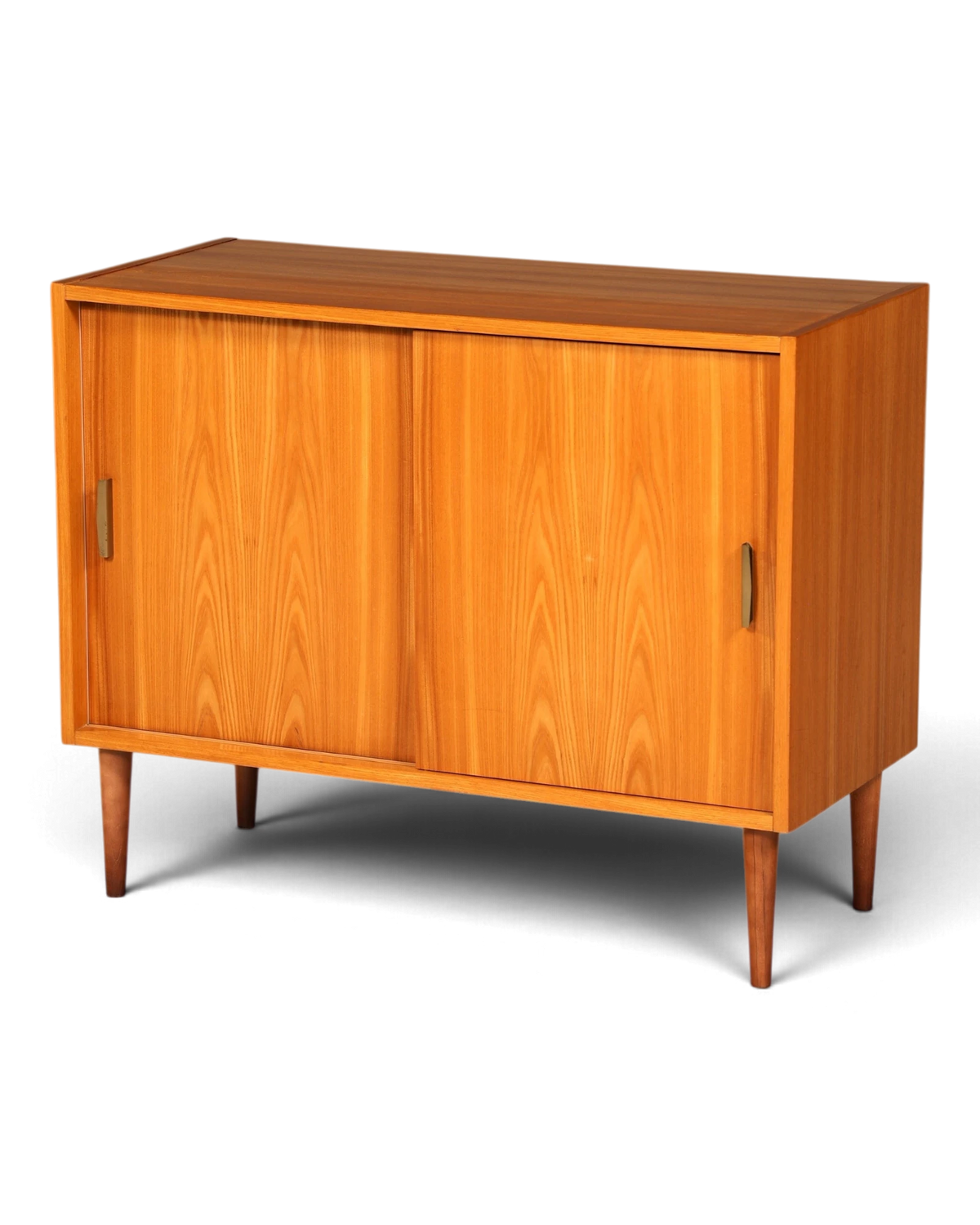 Magnifique commode Mid Century Hellerau Bruno Knoblauch 605, buffet à portes coulissantes, armoire Vintage