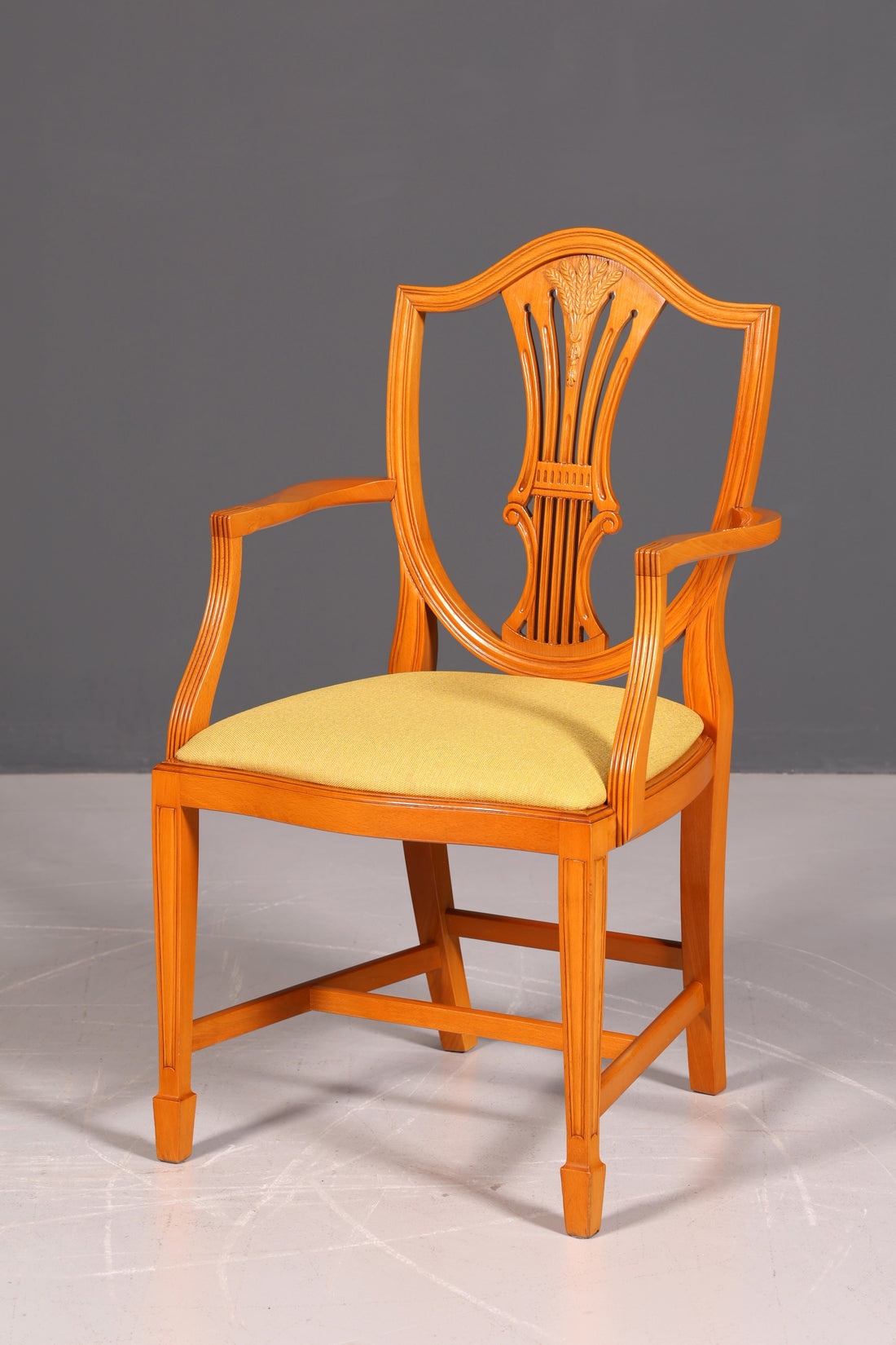 Beautiful English Armchair Secretary Chair UK Upholstered Chair Antique Dining Room Chair