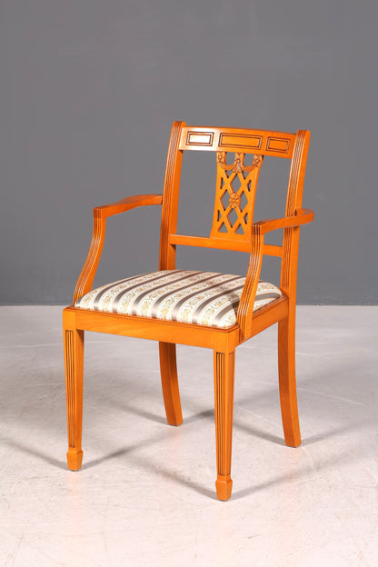 G058 Finish Wunderschöner Englischer Stuhl UK Küchenstuhl Antik Stil Sekretär Stuhl Polsterstuhl