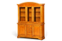 Hauptstadt Möblerei Selva Vitrine aus Kirschholz im Antik-Stil mit Glastüren, Schubladen und viel Stauraum
