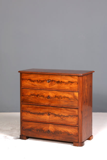 Stilvolle Biedermeier Kommode Louis Philippe Antik Schubladen Kommode Wäschekommode