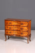 G023 Finish cm Traumhafte Kommode im Barock Stil Sideboard Intarsien echt Holz Schubladenkommode