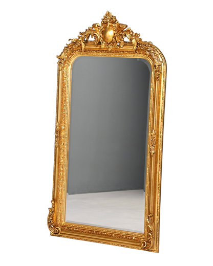 Stilvoller Prunk Barock Stil Wandspiegel Ornamenten Gold Spiegel Flurspiegel Spiegel