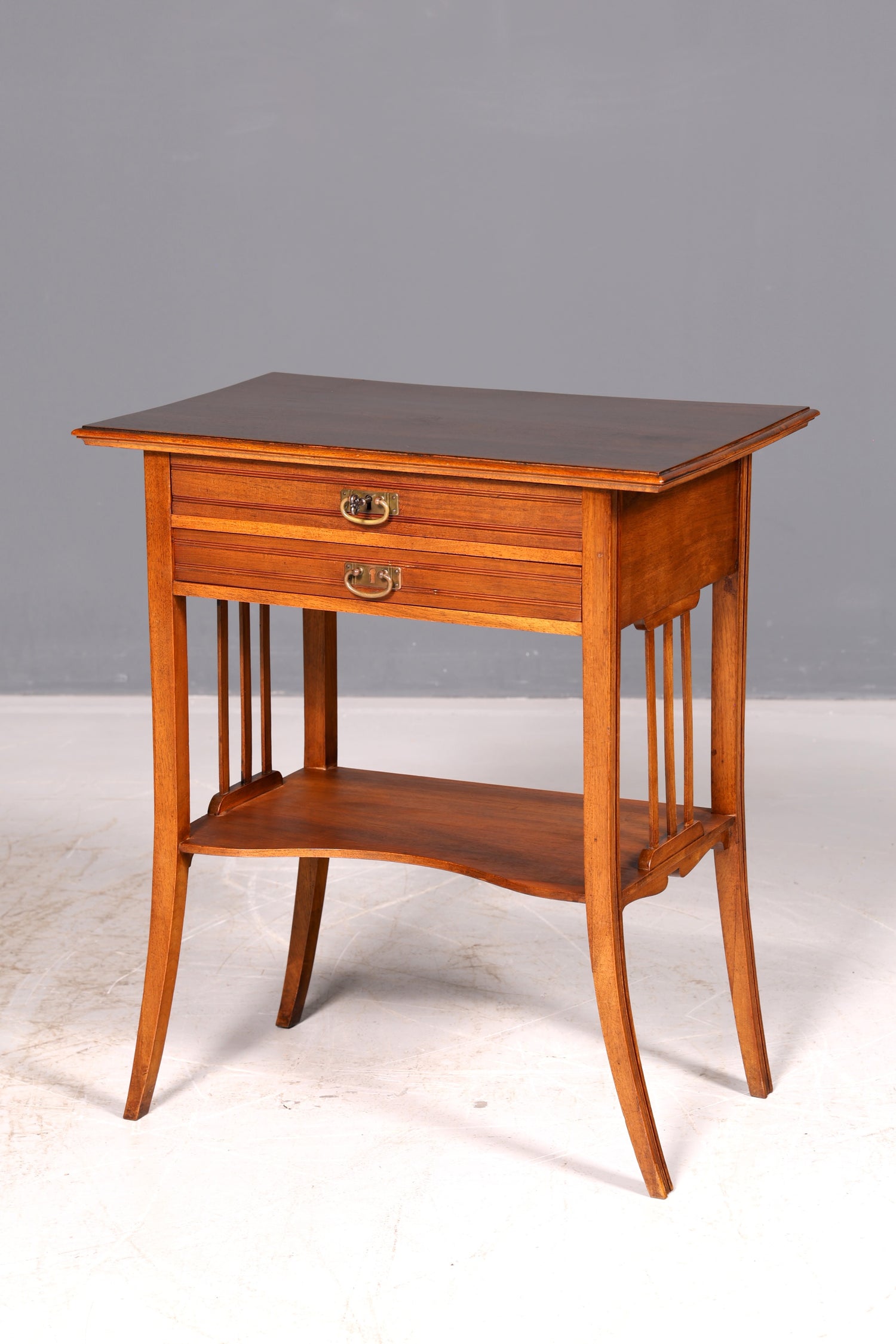 Traumhafter Jugendstil Nähtisch Beistelltisch Antik um 1910 Kommode echt Holz Ablagetisch