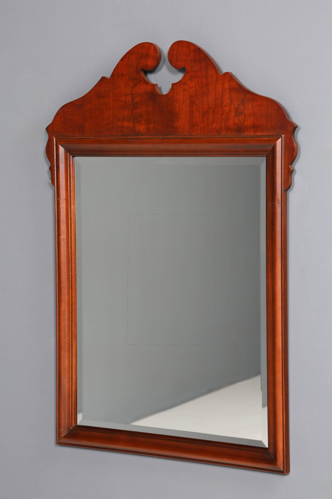 Miroir élégant de la marque Drexel Heritage, miroir mural en bois véritable, miroir de couloir, miroir en bois fabriqué aux États-Unis