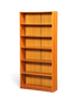 Hauptstadt Möblerei Mid Century Bücherregal aus Holz mit höhenverstellbaren Böden im klassischen 60er Jahre Design