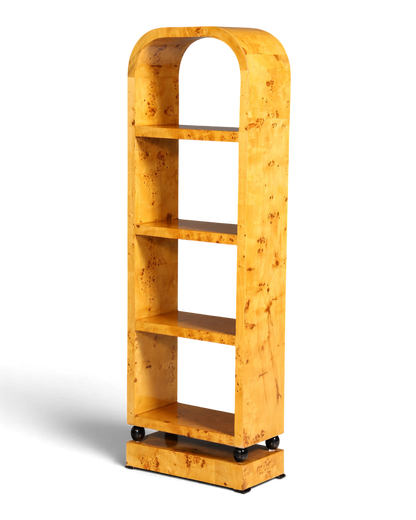 Wunderschönes Art Deco Design Bücherregal Birke Kult Regal Bookshelf
